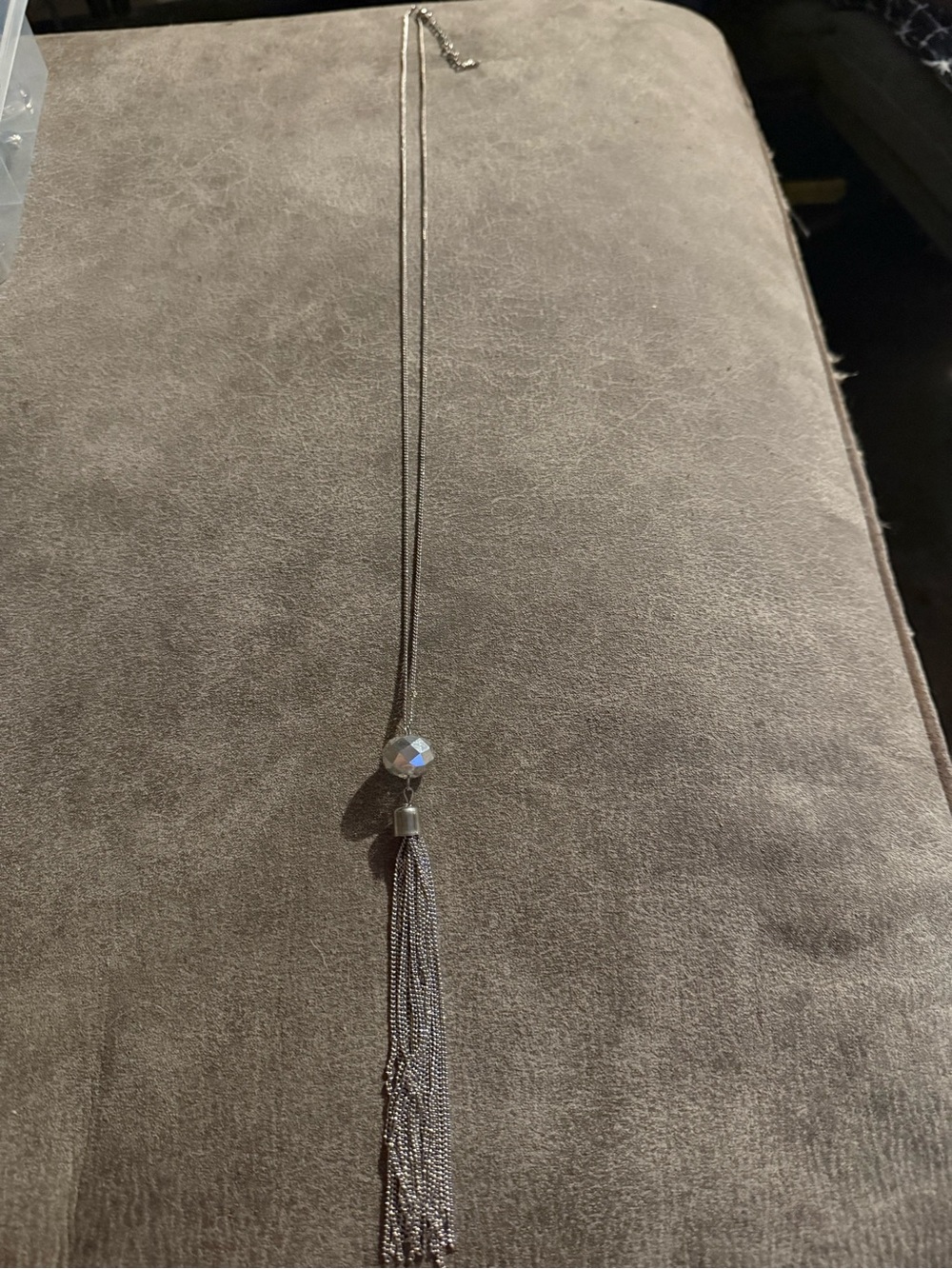 Silver Tassel Pendant Necklace - Women Accessories